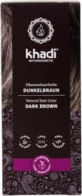 Khadi Haarfarbe dunkelbraun, 100g