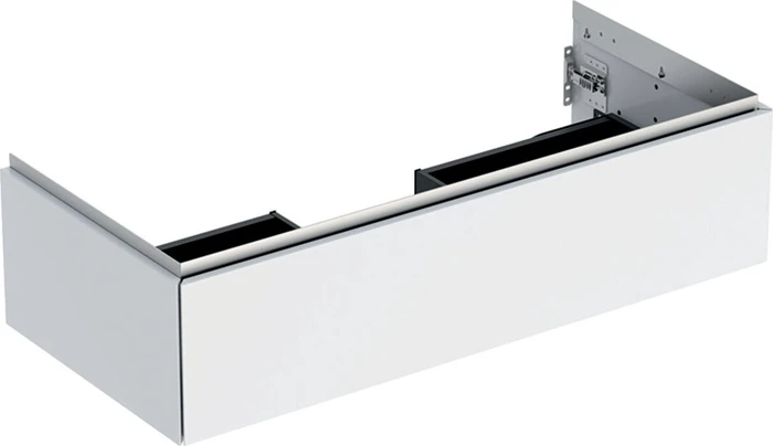 Geberit ONE Unterschrank für Waschtisch, mit einer Schublade, 105cm, weiß/lackiert hochglanz