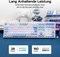 Epomaker TH108 Wireless, Blue White, LEDs RGB, hot-swap, Epomaker Creamy Jade, USB/Bluetooth, DE Vorschaubild