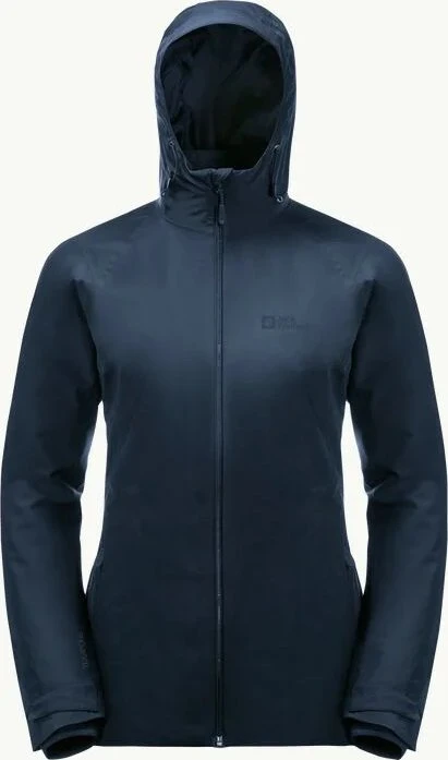 Jack Wolfskin Glaabach 3in1 Funktionsjacke night blue (Damen)