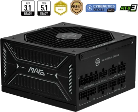 MSI MAG A1000GLS PCIE5 1000W, ATX 3.1