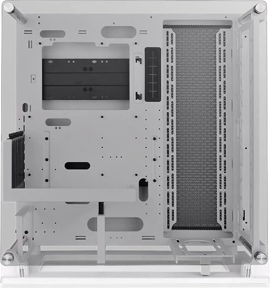 Thermaltake Core P3 TG Pro Snow Edition, weiß, Glasfenster