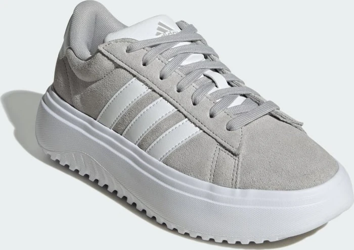 adidas Grand Court Platform grey two/cloud white (Damen)