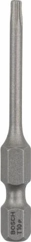 Bosch Professional Extra Hart Torx Bit 1/4", T10x49mm, 25 Stück