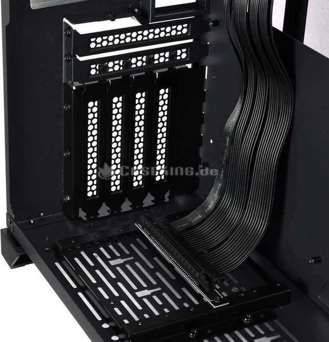 Lian Li Riser Card inkl. PCI-Slot Blende für PC-O11 Dynamic - PCIe 3.0, schwarz