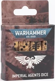 Games Workshop Warhammer 40.000 - Würfelset: Imperial Agents