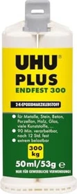 UHU Plus Endfest 2-Komponenten Epoxidharzkleber, 53g