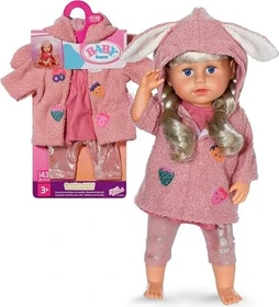 Zapf creation BABY born Mode - Mantel Set mit Kleid 43cm