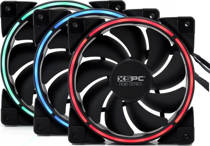XSPC RGB Series 800-2200rpm, 4-Pin RGB, 120mm