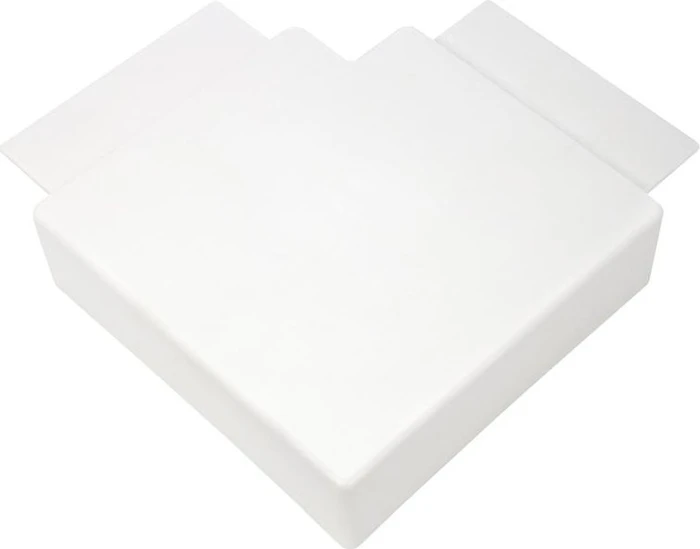 Hager Flachwinkel schnittkaschierend halogenfrei zu LF/LFF 40x110mm verkehrsweiß