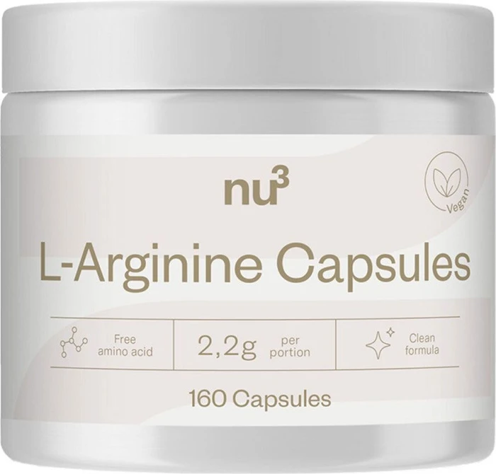nu3 L-Arginin Kapseln, 160 Stück