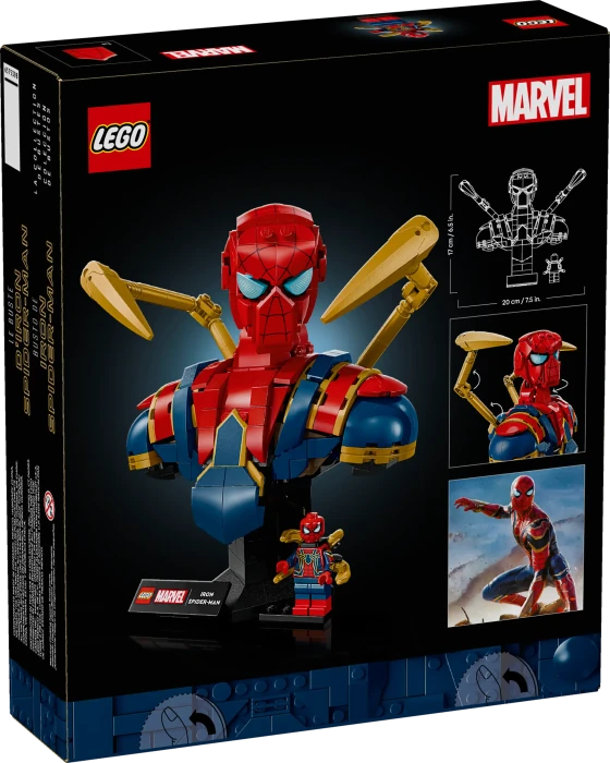 LEGO Marvel Super Heroes Spielset - Iron Spider-Man Büste