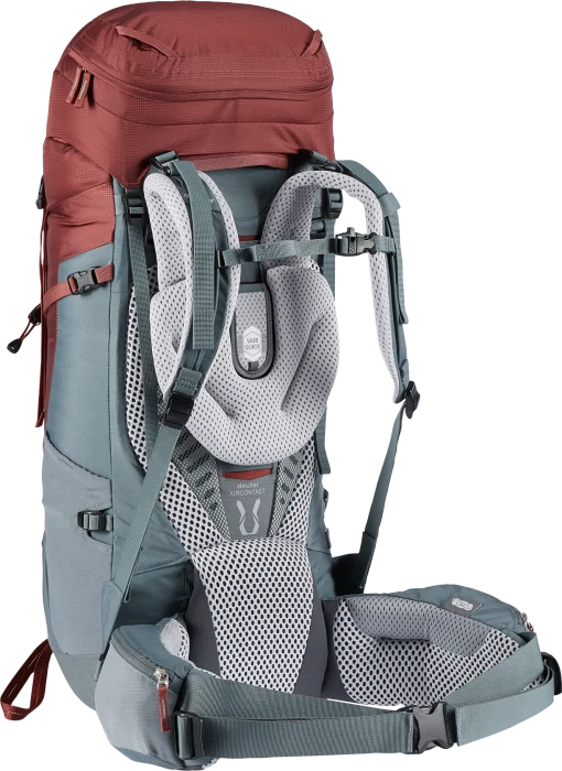 Deuter Aircontact 40+10 SL Modell 2021 redwood/teal (Damen)