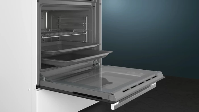Siemens iQ500 HK9S5A220 Elektroherd mit Glaskeramik-Kochfeld