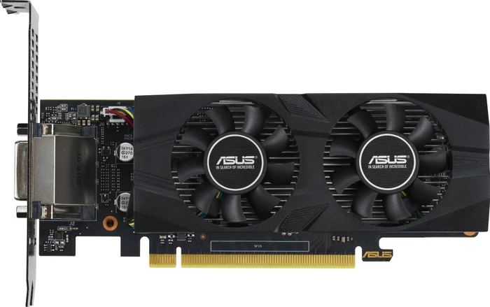 ASUS GeForce GTX 1650 Low Profile, GTX1650-4G-LP-BRK, 4GB GDDR5, DVI, HDMI, DP