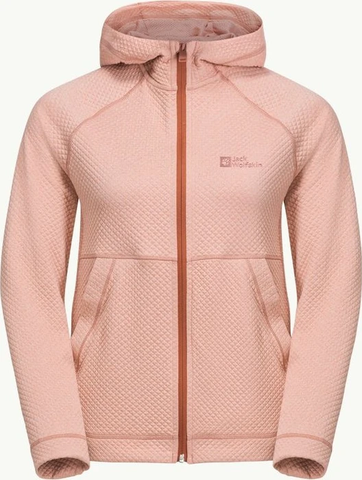 Jack Wolfskin Fernweh Hoody Jacke rose dawn (Damen)