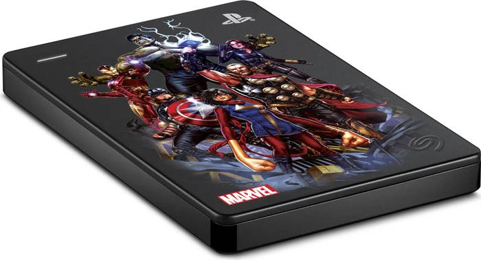 Seagate Game Drive for PlayStation - Marvel Avengers Limited Edition, 2TB, Team Avengers, USB 3.0 Micro-B