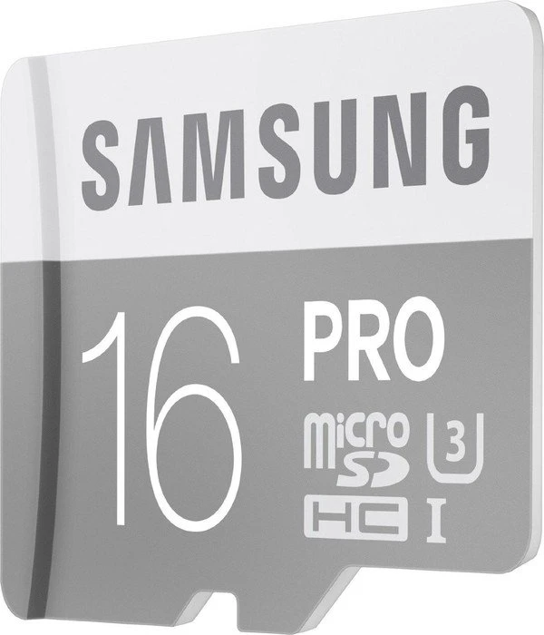 Samsung PRO R90/W60 16GB Kit, UHS-I U3, Class 10
