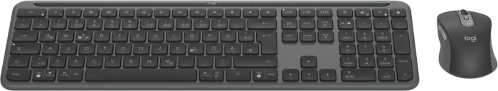Logitech MK950 Signature Slim Combo for Business Graphite, Logi Bolt, USB/Bluetooth, DE