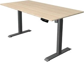 Kerkmann Move 1 elektrisch höhenverstellbarer Sitz-Steh-Schreibtisch 160x80cm Ahorn/anthrazit