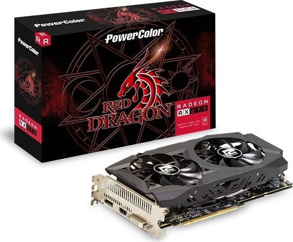 PowerColor Red Dragon Radeon RX 590, 8GB GDDR5, DVI, HDMI, DP