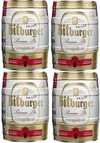 Bitburger Premium Pils Fass mit Zapfhahn 5l