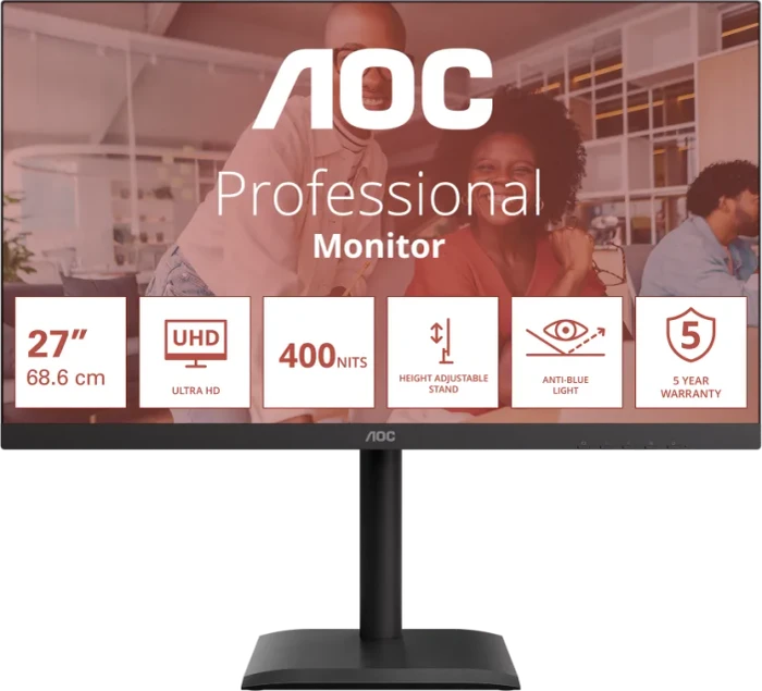 AOC U27E4CV, 27"