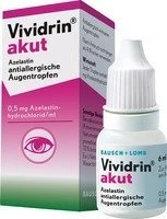 Vividrin akut Azelastin antiallergische Augentropfen, 6ml