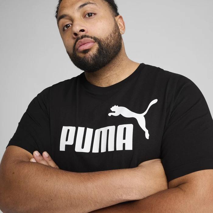 Puma Essentials No.1 Logo T-Shirt kurzarm puma black