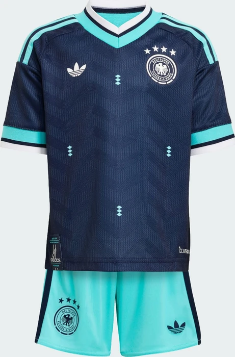 adidas FIFA WM 2026 Deutschland Kids Auswärtsausrüstung flash aqua (Junior)