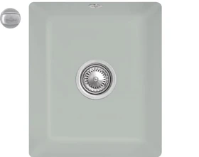 Villeroy & Boch Subway 45 XU Unterbau Becken mittig mit Ablauffernbedienung fossil