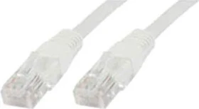 MicroConnect Patchkabel, Cat5e, U/UTP, RJ-45/RJ-45, 0.5m, weiß