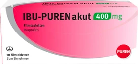 Ibu-PUREN akut 400mg Filmtabletten, 50 Stück