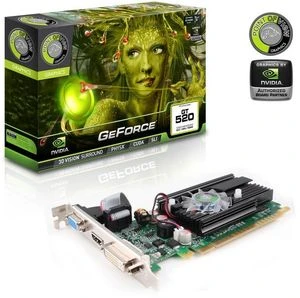 Point of View GeForce GT 520, 1GB DDR3, VGA, DVI, HDMI