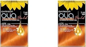 Garnier Olia Haarfarbe 7.40 intensives kupfer
