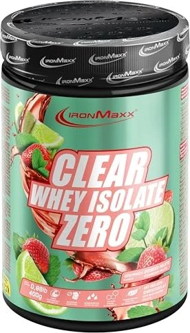 IronMaxx Clear Whey Isolate Zero 400g Gusto Lemon Lime: Proteine In Polvere Trasparenti Senza Zucchero, 24g Proteine - 3