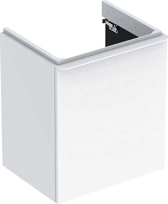 Geberit Smyle Square Unterschrank 53.6x61.7x43.3cm, 1 Türe links, weiß
