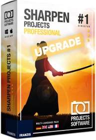 Franzis Sharpen Projects Professional, Update, ESD (deutsch) (PC/MAC)