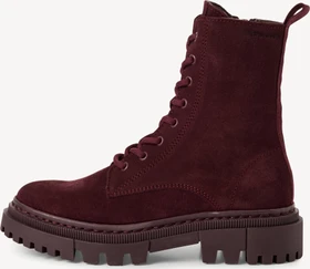 Tamaris Lederstiefelette rot (Damen)