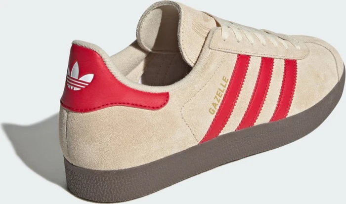 adidas Gazelle sand strata/better scarlet/cloud white (Herren)