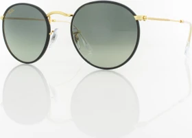 Ray-Ban RB3447JM Round Metal Full Color Legend 50mm black-gold/grey gradient