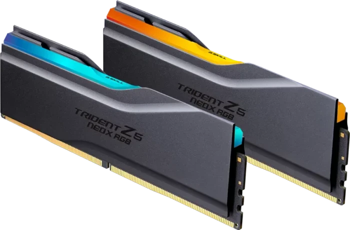 G.Skill Trident Z5 NeoX RGB Matte Black UDIMM 32GB Kit, DDR5-6000, CL26-36-36-32