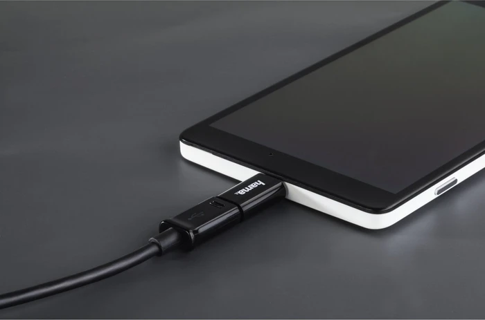 Hama Adapter USB-C 2.0 [Stecker]/USB 2.0 Micro-B [Buchse]