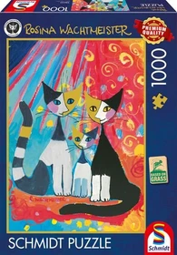 Schmidt Spiele Rosina Wachtmeister Glückliche Katzenfamilie
