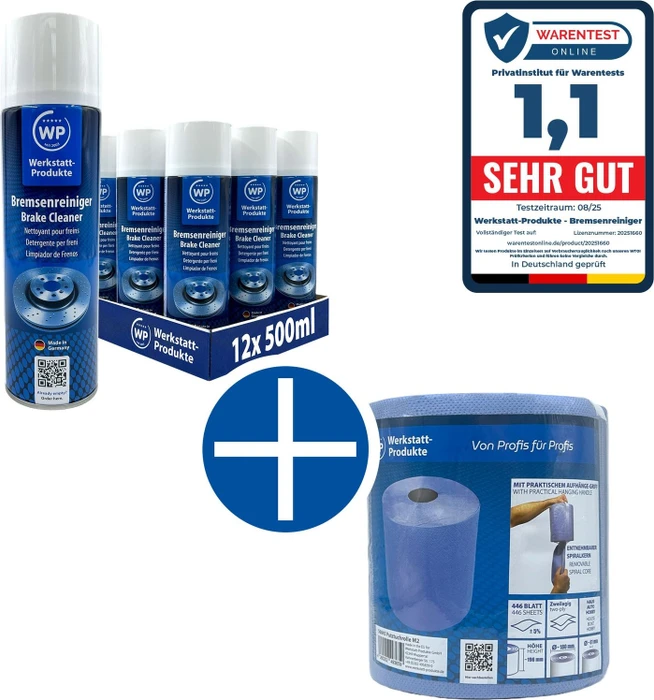 WP Werkstatt-Produkte Bremsenreinigerspray 12x 500ml