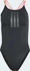adidas Ripstream 3-Streifen Tie Back Badeanzug schwarz (Damen)