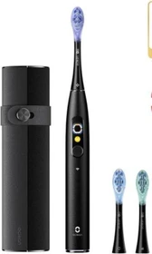 Oclean X Ultra 20 schwarz + 3 Aufsteckbürsten + Etui