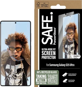 PanzerGlass Safe Screen Protector Ultra-Wide Fit with Aligner für Samsung Galaxy S25 Ultra