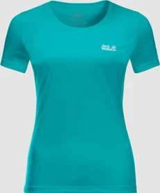 Jack Wolfskin Tech Funktionsshirt kurzarm aquamarine (Damen)
