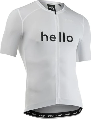 Northwave Blade Hello Goodbye Trikot kurzarm weiß (Herren)